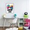 Stupell Industries Game Zone Splash Framed Giclee, design by Kim Allen